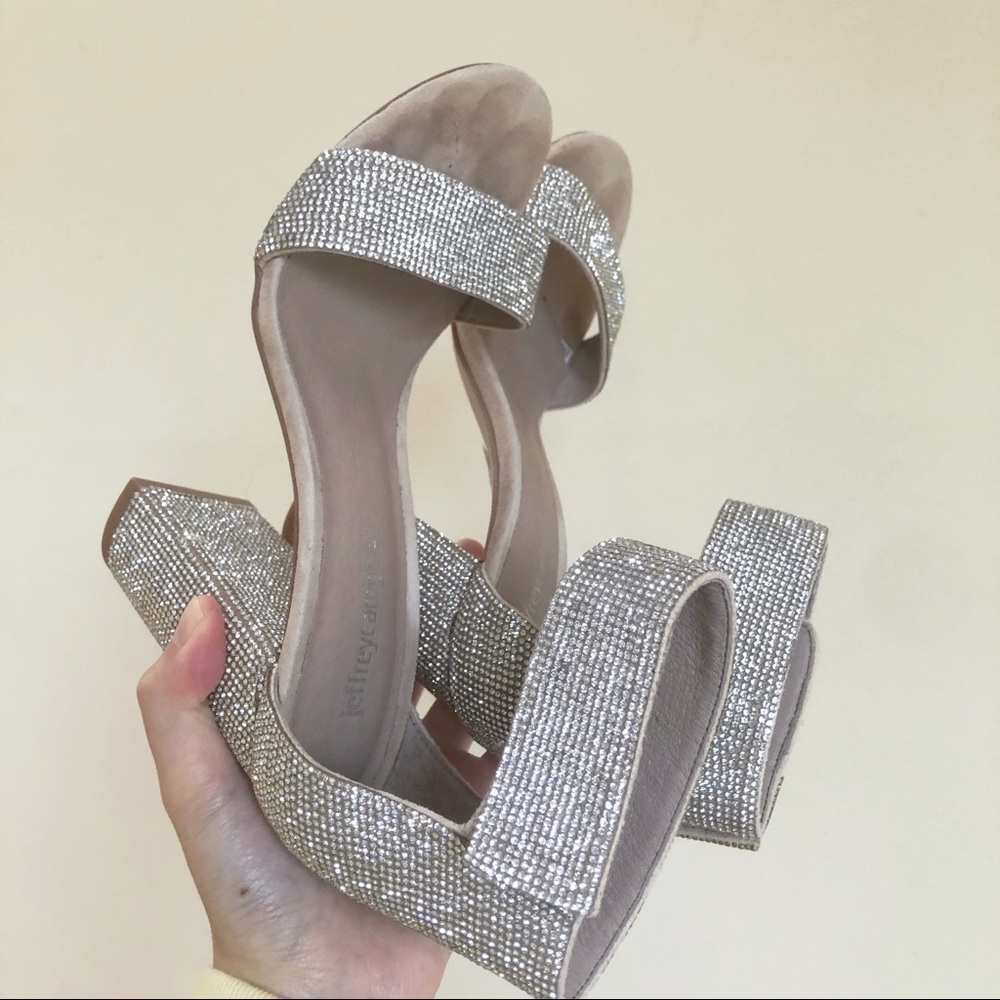 Jeffrey Campbell Bling Sparkly High Heels